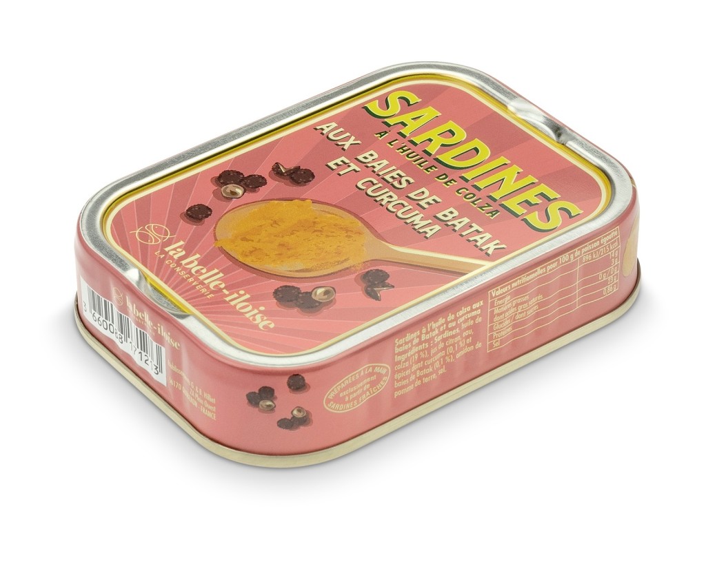 Sardynki z pieprzem Batak i kurkumą w oleju rzepakowym