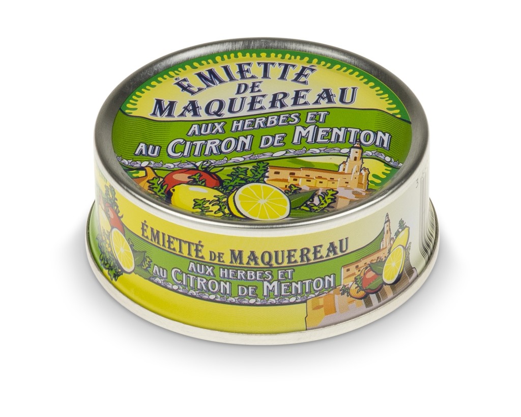 Makrela pokruszona z ziołami i cytryną z Menton