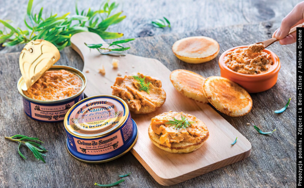 Krem z łososia z estragonem