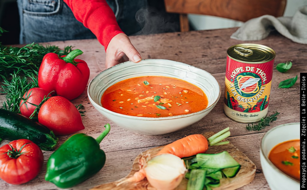 Zupa z tuńczykiem po baskijsku