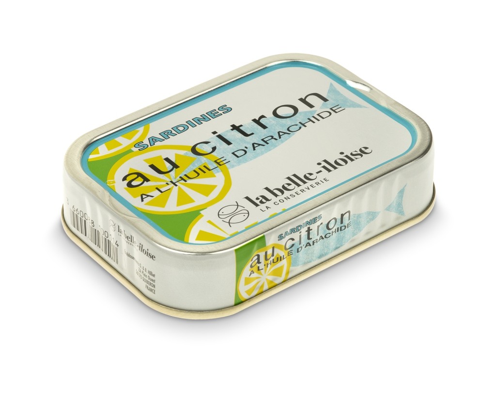 Sardynki z cytryną w oleju arachidowym