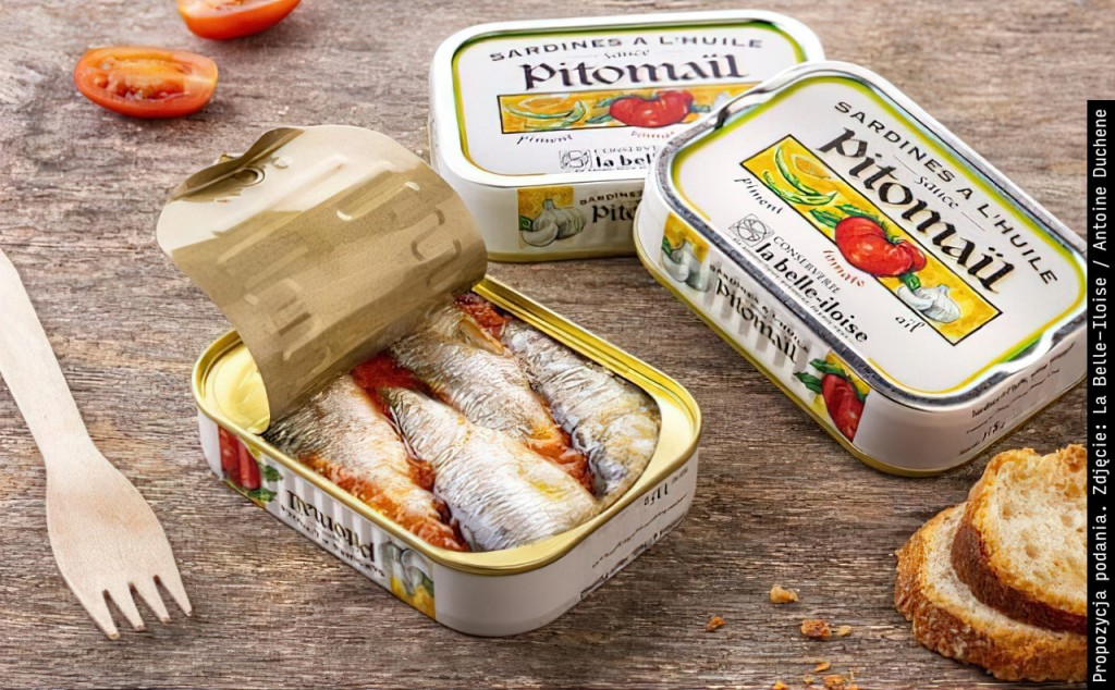 Sardynki w sosie pitomaïl i w oleju arachidowym