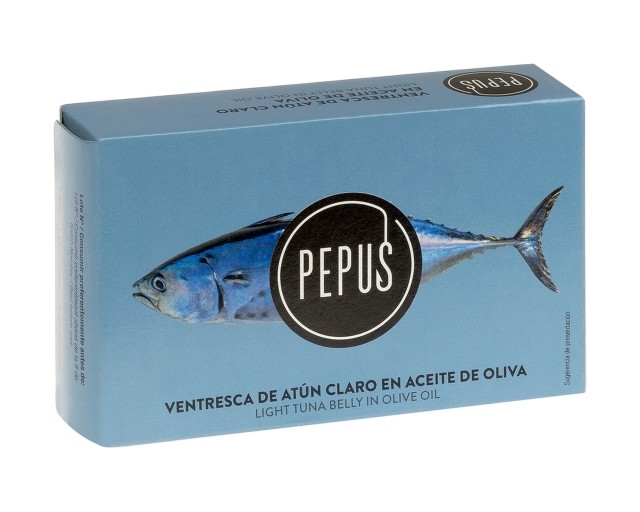 Brzuszek tuńczyka złotego w oliwie