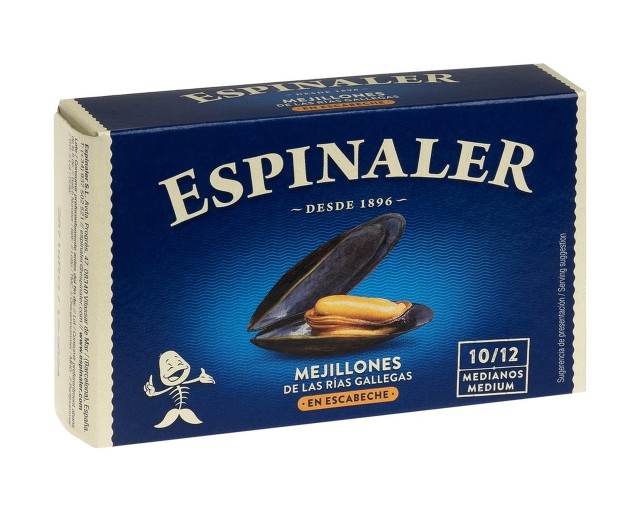 Omułki śródziemnomorskie w marynacie escabeche