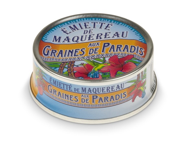 Makrela pokruszona z rajskimi nasionami