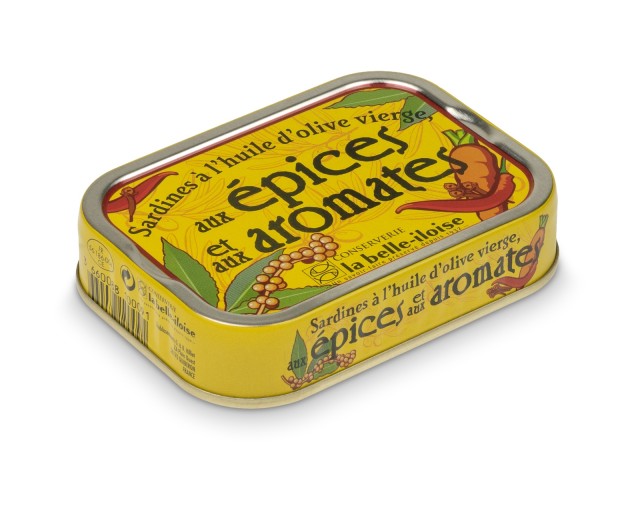 Sardynki z przyprawami w oliwie ekstra z pierwszego tłoczenia