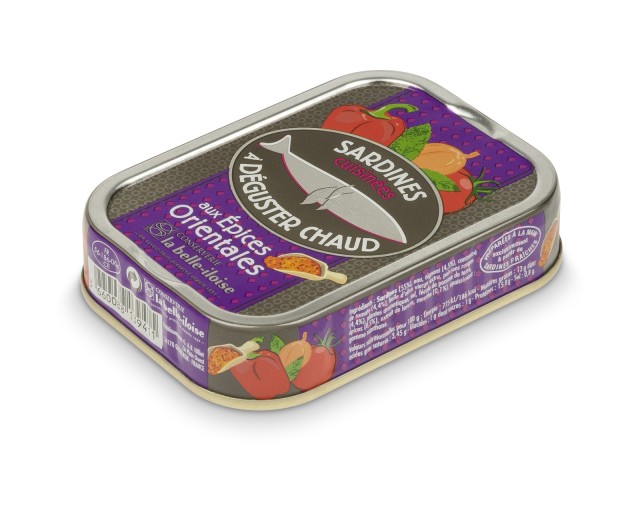 Sardynki z przyprawami na ciepło