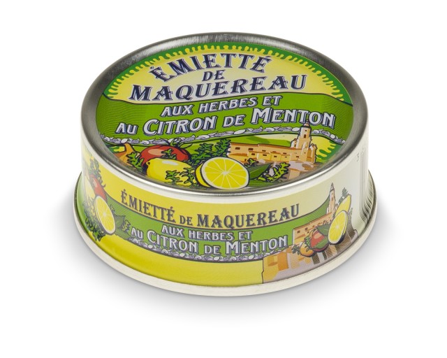 Makrela pokruszona z ziołami i cytryną z Menton