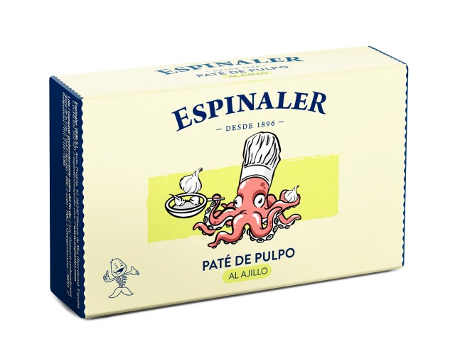 Pasta z ośmiornicy czosnkowa