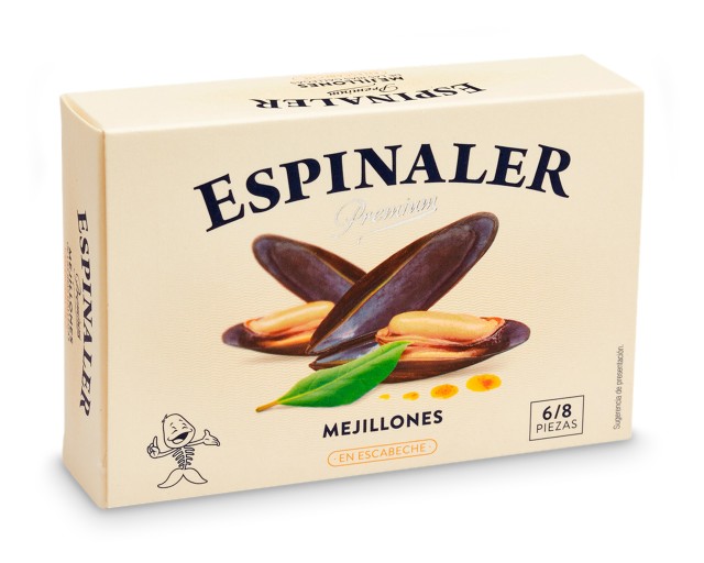 Omułki śródziemnomorskie duże w marynacie escabeche