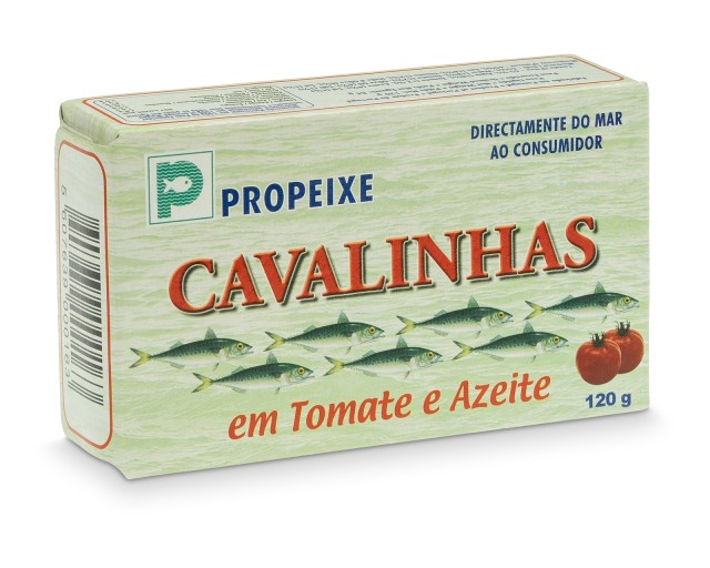 Makrele małe z pomidorami w oliwie