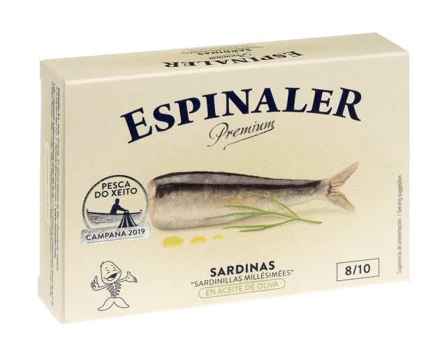 Sardynki małe millésimées w oliwie