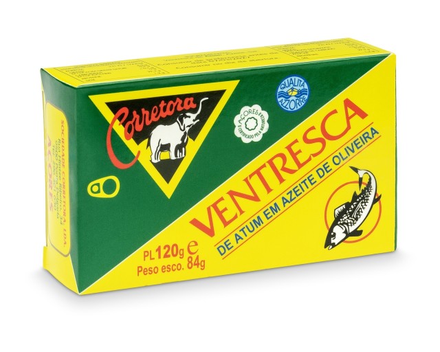 Brzuszek tuńczyka wielkookiego w oliwie