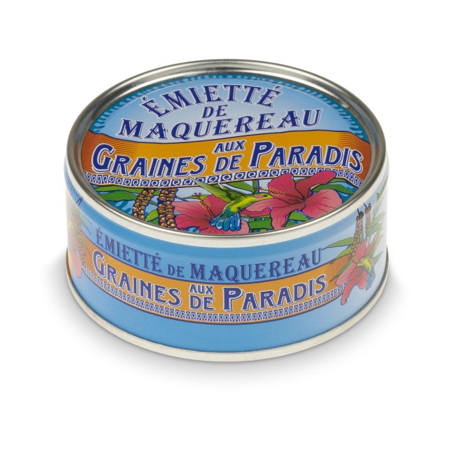 Makrela pokruszona z rajskimi nasionami