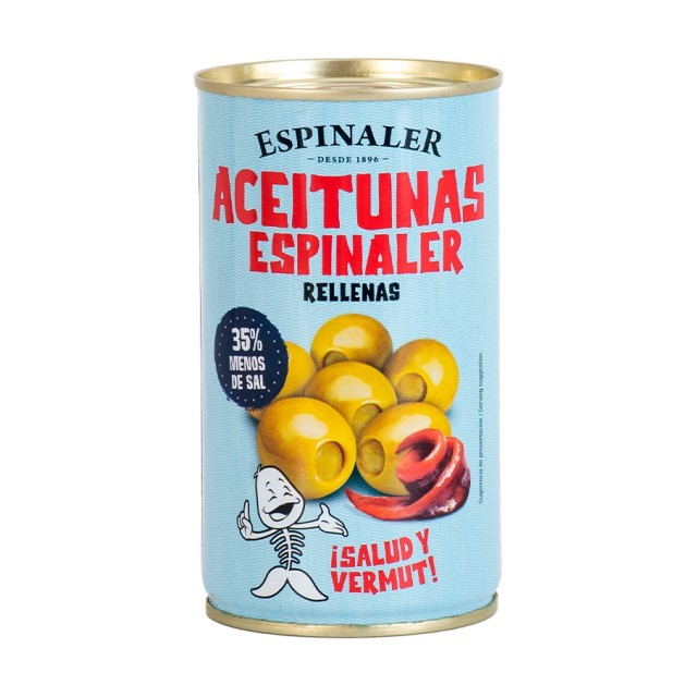 Oliwki nadziewane pastą z anchois ze zmniejszoną ilością soli