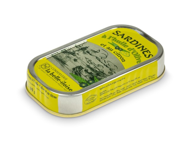 Sardynki z cytryną w oliwie ekstra z pierwszego tłoczenia